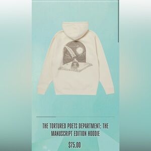 THE TORTURED POETS DEPARTMENT: THE MANUSCRIPT EDITION HOODIE
